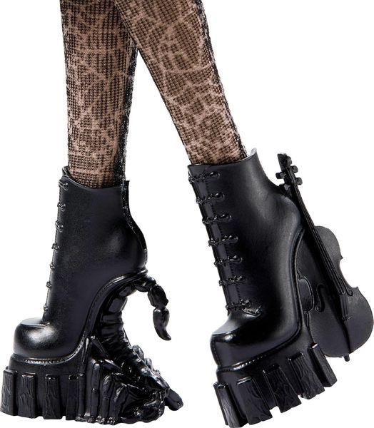 Кукла Монстер Хай Уэнсдей Венздей в школьной форме Mattel Monster High Wednesday HXJ04 HXJ04 фото
