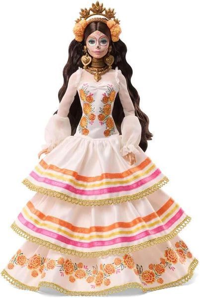 Коллекционная Барби Диа де Муэртос в черном платье Barbie D&iacute;a De Muertos 2025 JBJ05 JBJ05 фото