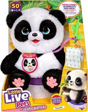 Інтерактивна іграшка літл лайф петс Бебі панда Little Live Pets My Baby Panda ChuChu 26676 26676 фото