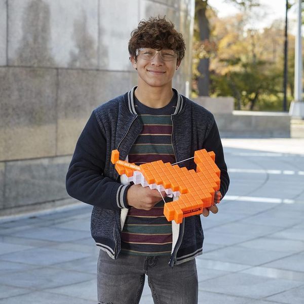 Бластер Нерф Майнкрафт Кросбоїу Арбалет Розбійника NERF Minecraft Pillager's Crossbow F4415 F4415 фото