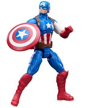 Фігурка Марвел Капітан Америка Серія героїв титанів 30 см Marvel G2771 Avengers Titan Captain America Hasbro G2771 фото