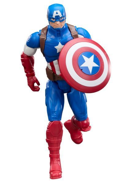 Фігурка Марвел Капітан Америка Серія героїв титанів 30 см Marvel G2771 Avengers Titan Captain America Hasbro G2771 фото
