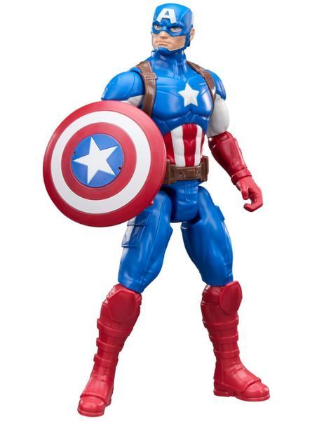 Фігурка Марвел Капітан Америка Серія героїв титанів 30 см Marvel G2771 Avengers Titan Captain America Hasbro G2771 фото