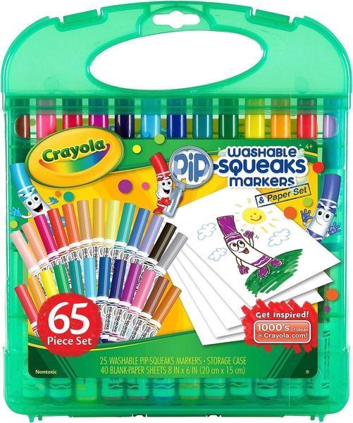 Набір фломастерів Crayola Pip Squeaks Washable Mini Markers 25 шт. 045227 45227 фото