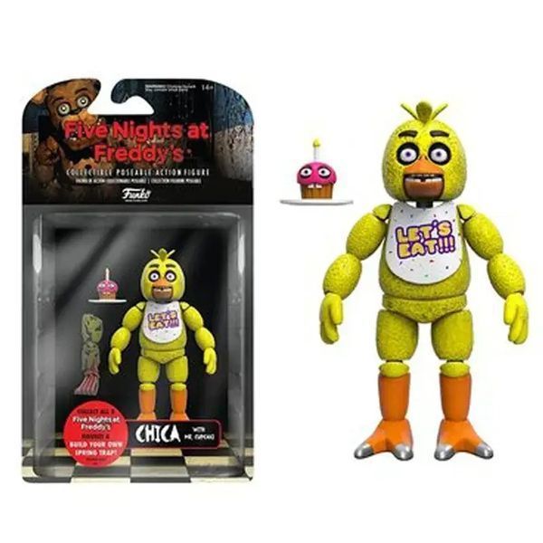 Фігурка Фанко 5 ночей з Фредді Чіка Зберіть Спрінгтрапа! Funko Pop Five Nights на Freddy's Chica 54659 110589 фото