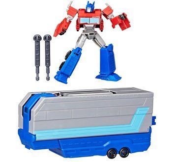 Игровой набор Трейлер Оптимуса Прайма Боевой трейлер Трансформеры Transformers EarthSpark Hasbro G0750 G0750 фото