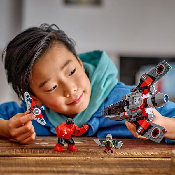 Лего Супергерої Капітан Америка проти Червоного Халка Lego Super Heroes Marvel 76292 76292 фото