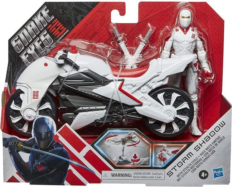 Ігровий набір Сторм Шедоу байк мотоцикла кидок Кобри Snake Eyes: G.I. Joe Origins Storm Shado F0146 F0146 фото