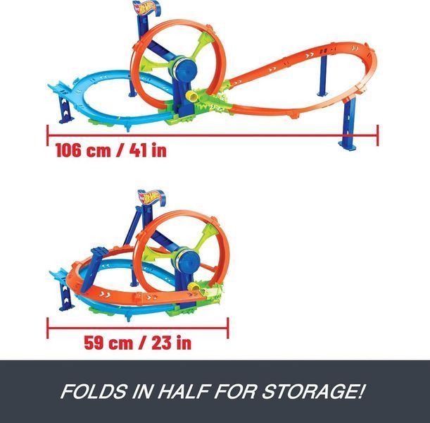 Ігровий набір Хот Вілс петля Hot Wheels Rapid Launch Loop JBX65 JBX65 фото