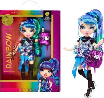 Лялька Веселка Рейнбоу Хай Холлі Де'Віус Rainbow High 590439EUC фото