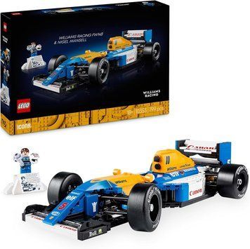 Конструктор Лего Иконс болид F1 и Найджел Мэнселл Lego Icons Williams Racing FW14B 10353 10353 фото