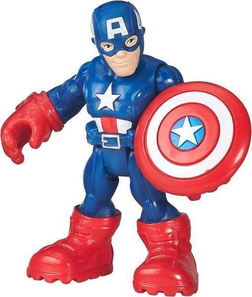 Набір фігурок Marvel Playskool Heroes Captain America Super Jungle Squad B5020 B5020 фото