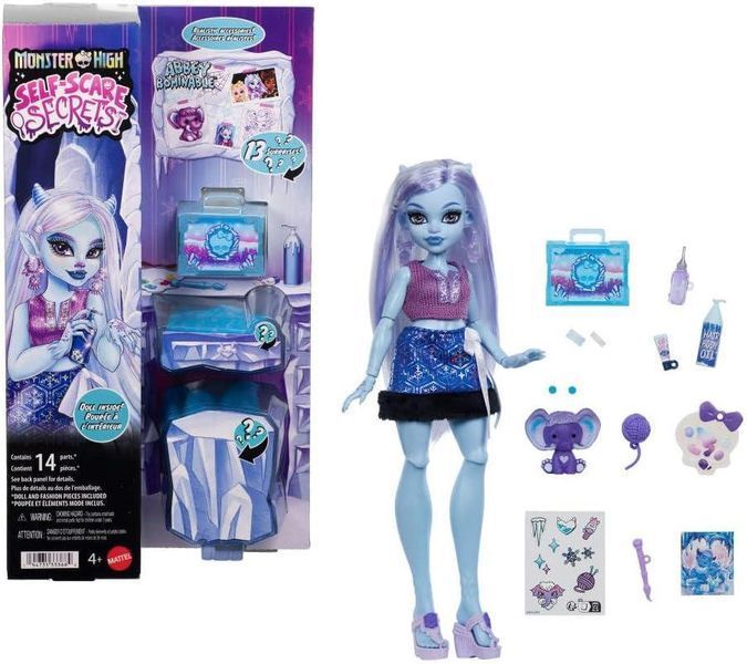 Кукла Monster High Дракулаура Self-Scare Secrets с 13 сюрпризами JHK43 JHK44 фото