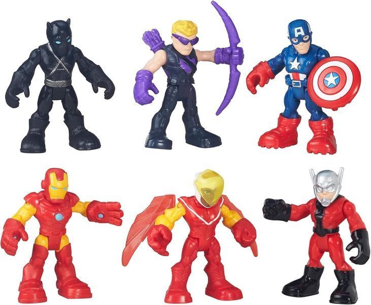 Набір фігурок Marvel Playskool Heroes Captain America Super Jungle Squad B5020 B5020 фото