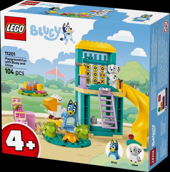 Лего Блуї Веселощі з Блуї та Хлоєю на ігровому майданчику Lego Bluey 11201 11201 фото
