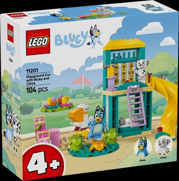 Лего Блуї Веселощі з Блуї та Хлоєю на ігровому майданчику Lego Bluey 11201 11201 фото