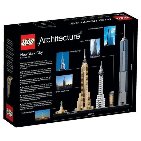 Lego Architecture Нью-Йорк 21028 21028 фото