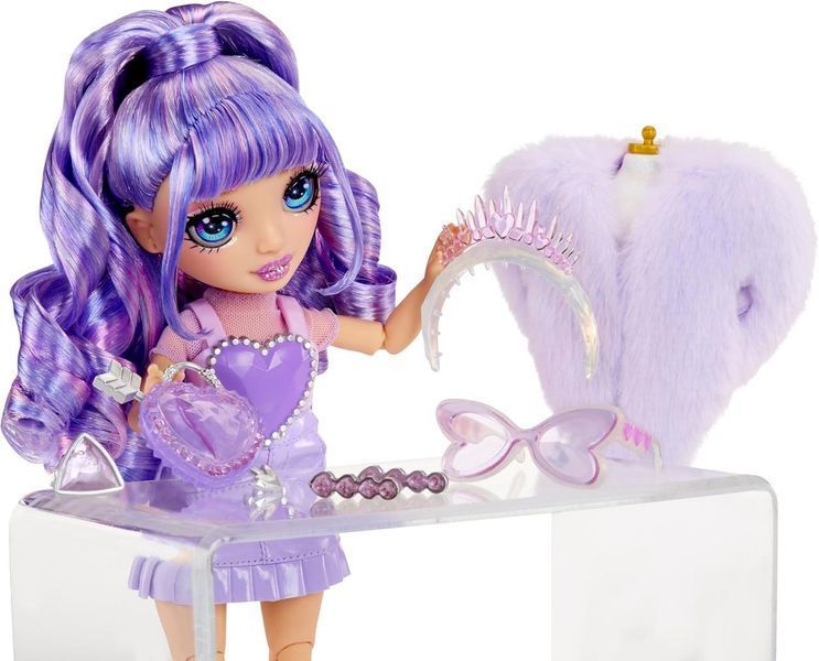 Лялька Rainbow High Violet Креативні Кристали Фіолетова Вайолет 523161 523161 фото