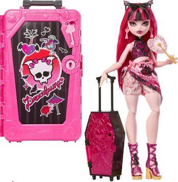 Лялька Монстер Хай Дракулаура Шафа Валіза Моторошні канікули Mattel Monster High Draculaura JDR50 JDR50 фото
