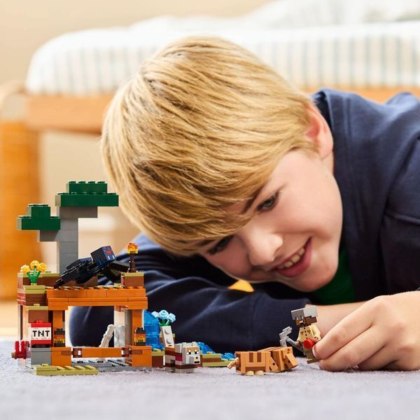 Конструктор Лего Майнкрафт Экспедиция в шахту броненосца Lego Minecraft 21269 21269 фото