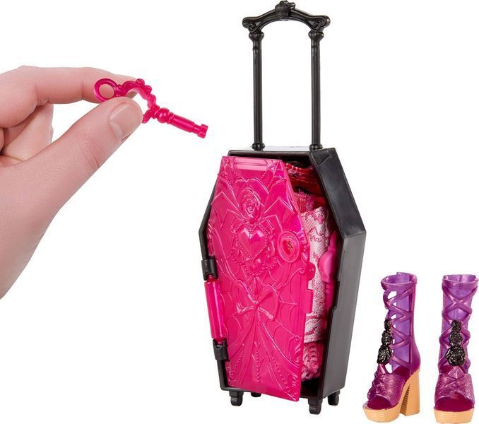 Лялька Монстер Хай Дракулаура Шафа Валіза Моторошні канікули Mattel Monster High Draculaura JDR50 JDR50 фото