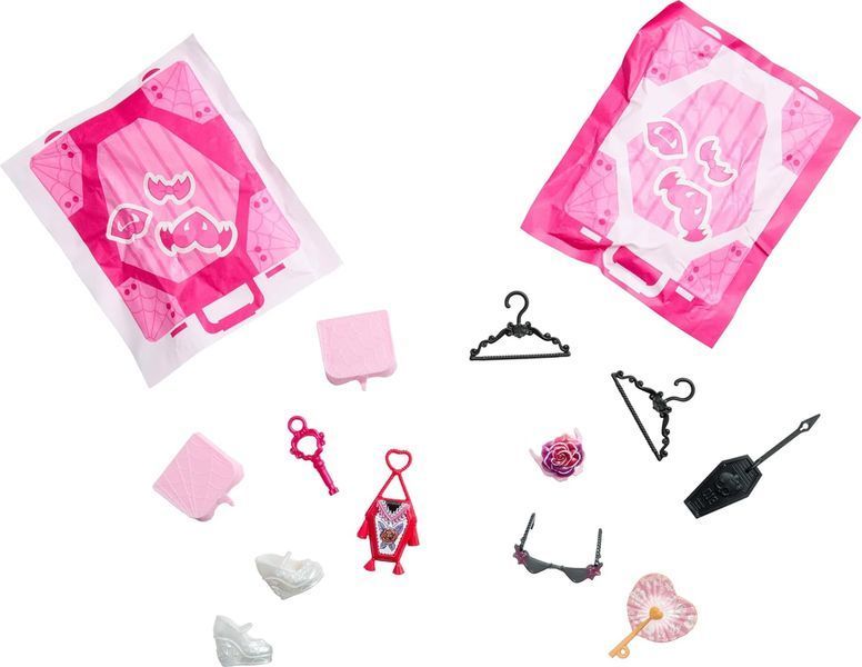 Лялька Монстер Хай Дракулаура Шафа Валіза Моторошні канікули Mattel Monster High Draculaura JDR50 JDR50 фото