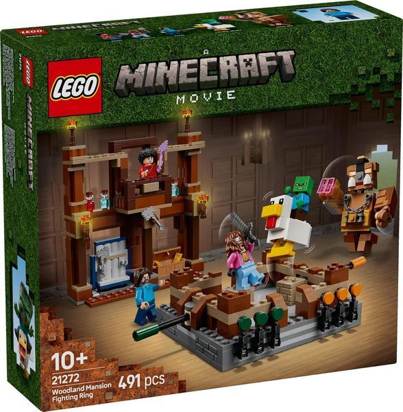 Конструктор Лего Майнкрафт Бойцовский ринг в лесном особняке Lego Minecraft 21272 21272 фото