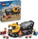 Конструктор Лего Сити Бетономешалка LEGO City Concrete Mixer 60478 60478 фото 2