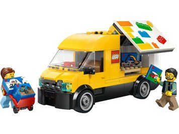 УЦІНКА!!! Конструктор Лего Сіті жовтий фургон доставки LEGO City Delivery Van 60500 60500 фото