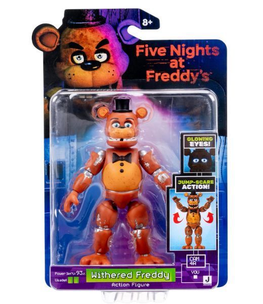 Фигурка Фредди Фазбер Пять ночей у Фредди Five Nights at Freddy's Withered Freddy Jazwares 5 дюймов FNF0104 FNF0104 фото