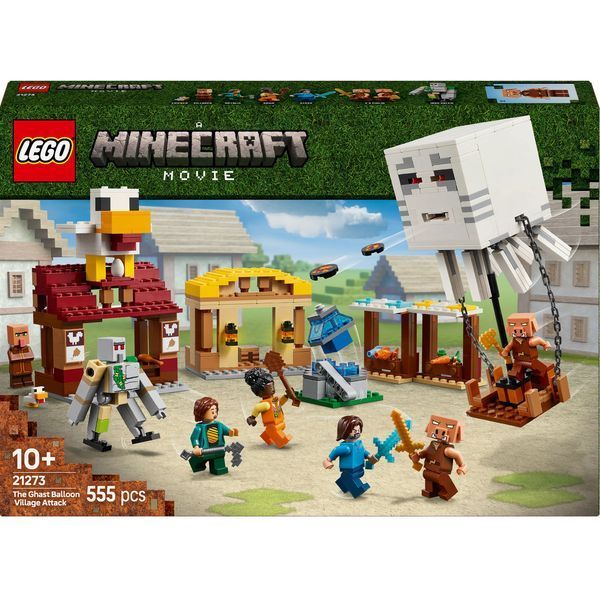 Конструктор Лего Майнкрафт Нападение шара гаста на деревню Lego Minecraft 21273 21273 фото