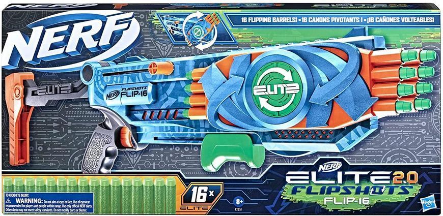 Бластер Нерф Еліт Фліпшот NERF Elite 2.0 Flipshots Flip-16 F2551 фото