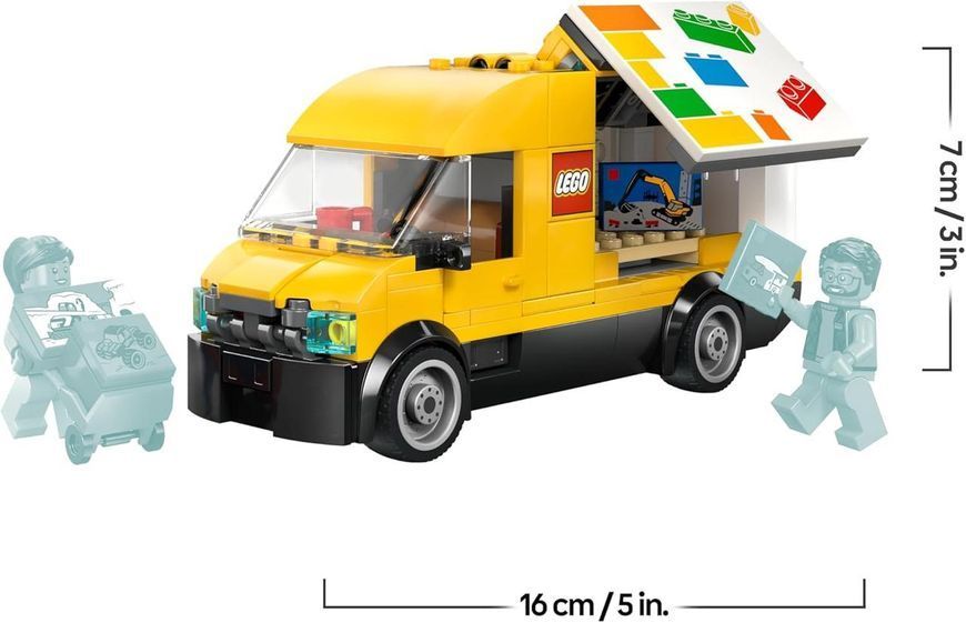 УЦЕНКА!!! Конструктор Лего Сити Бетономешалка LEGO City Concrete Mixer 60478 60500 фото