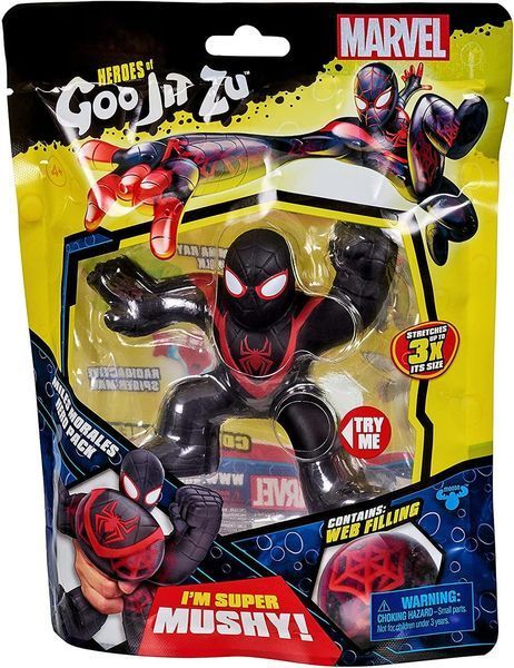 Тягнучка Герої Людина павук Гу Джіт Зу Майлз Моралес Goo Jit Zu Miles Morales 41201 41201 фото
