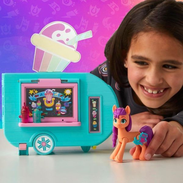 Игровой набор Май лител пони Санни Кафе дом My Little Pony Sunny Starscout Sunny Starscout Smoothie Truc F6339 фото