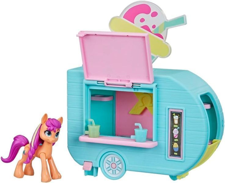 Игровой набор Май лител пони Санни Кафе дом My Little Pony Sunny Starscout Sunny Starscout Smoothie Truc F6339 фото