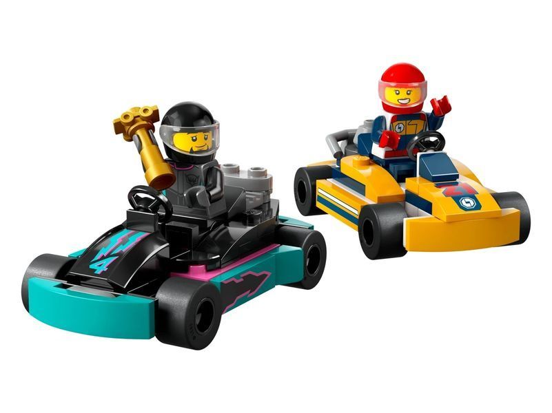 Конструктор Лего Сити Картинг и гонщики Lego City 60400 60400 фото