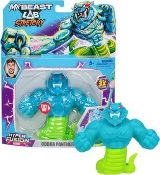 Набор фигурка Мистер Бист гужитса Кобра Пантера MrBeast Goo Jit Zu Goo Cobra Panther 24797 24797 фото
