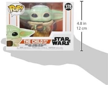 Фігурка Фанко Поп! Малюк Йода Грогу з чашкою Мандалорець Funko Pop! Star Wars Mandalorian 49933 49933 фото