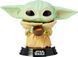 Фігурка Фанко Поп! Малюк Йода Грогу з чашкою Мандалорець Funko Pop! Star Wars Mandalorian 49933 49933 фото 1