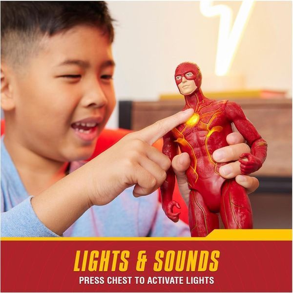 УЦІНКА!!! Фігурка Флеша Світловими та звуковими ефектами DC Comics Flash Spin Master 6065621 6065621-1 фото