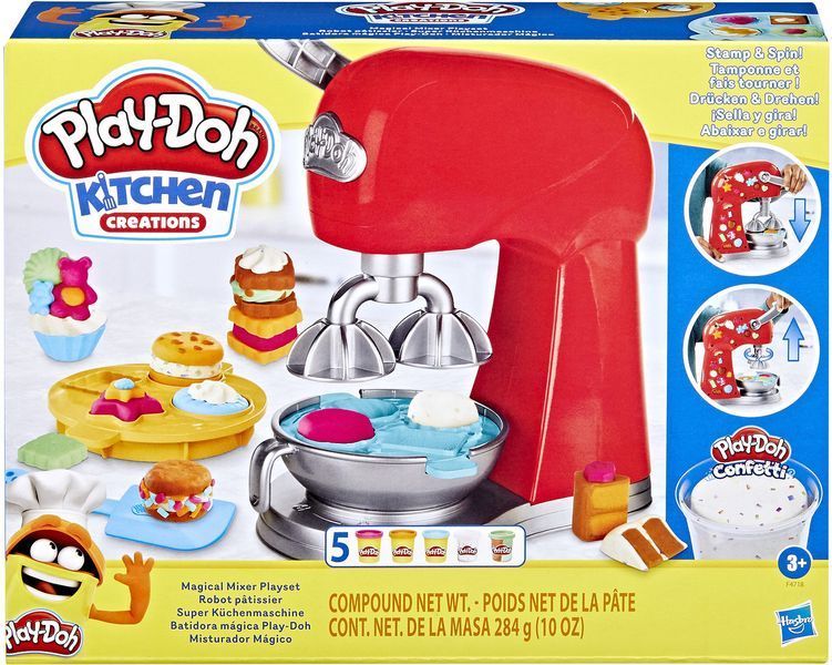Набір для ліплення Плей До Чарівний міксер Play-Doh Toy Mixer F4718 F4718 фото