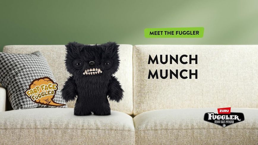 М'яка іграшка Монстр Фуглер який пукає Fuggler ZURU Funny Ugly Monster 15728A 15728A фото