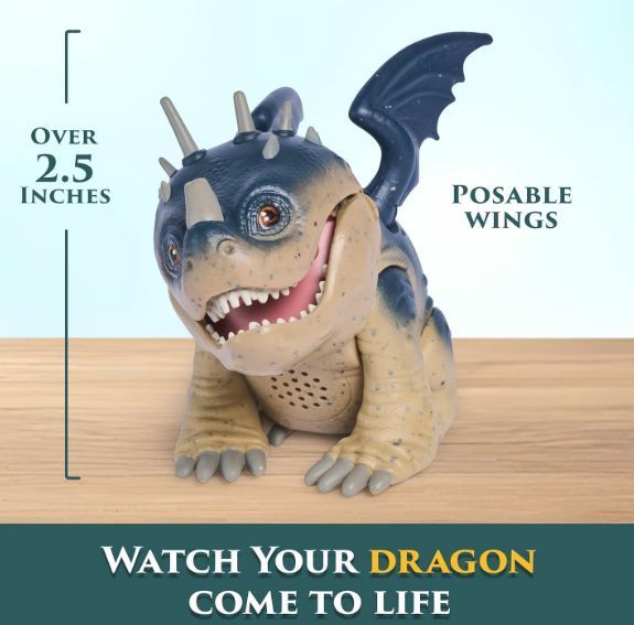 Іграшка дракона інтерактивна Як приборкати дракона Гронкл DreamWorks Dragons Spin Master 6074245 6074245 фото
