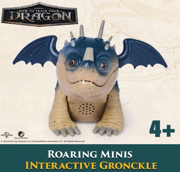 Іграшка дракона інтерактивна Як приборкати дракона Гронкл DreamWorks Dragons Spin Master 6074245 6074245 фото