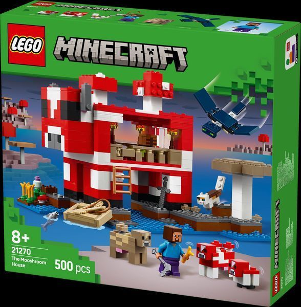 Конструктор Лего Майнкрафт Дом грибной коровы Lego Minecraft 21270 21270 фото