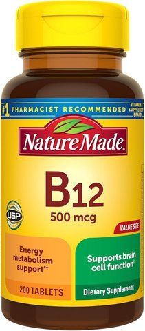 Nature Made Vitamin B12 Вітамін В12 500 мг США 200 таблеток 1079 1079 фото
