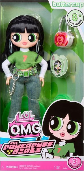 Лялька ЛОЛ ОМГ Суперкришка Батеркап LOL Surprise Powerpuff Girls Buttercup 542872 542872 фото