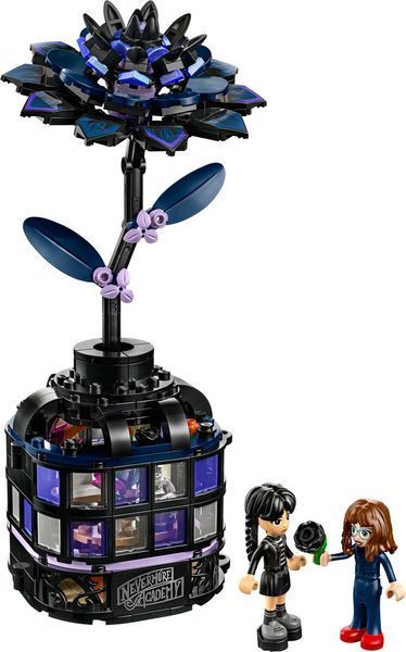 Lego Wednesday Квітка Чорна жоржина Black Dahlia Flower 76784 76784 фото