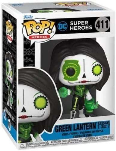 Фігурка Фанко Поп Зелений Ліхтар (Джесика Круз) Funko Pop! Heroes: Dia De Los DC - Green Lantern 57415 57415 фото